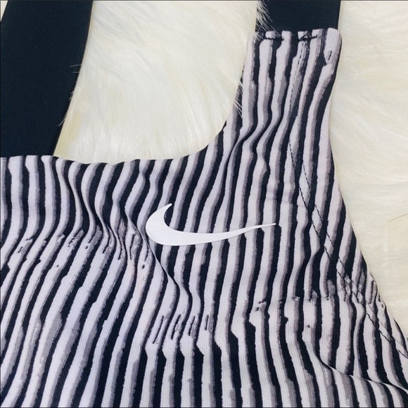 NIKE Women Tankini XL Black Grey White Size L NWT - Picture 6 of 12